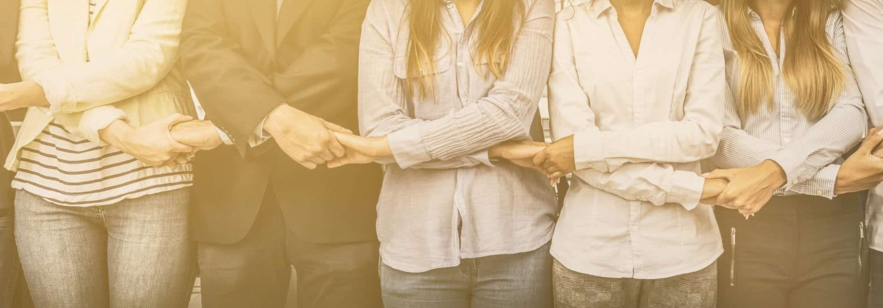 Unity And Teamwork Concept.