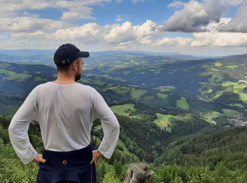 Blick auf die Steiermark.