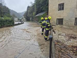 Hochwasser in Thörl