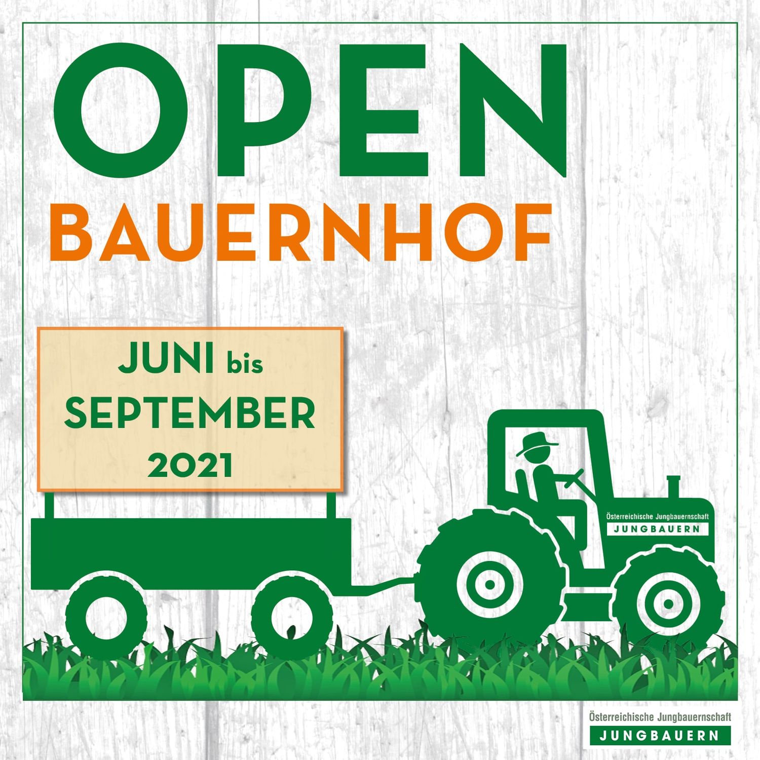 Von 1. Juni bis 4. September 2021 lädt die Jungbauernschaft Betriebe ein, an ausgewählten Tagen ihre Türen für jedermann zu öffnen.
FOTO: Jungbauern