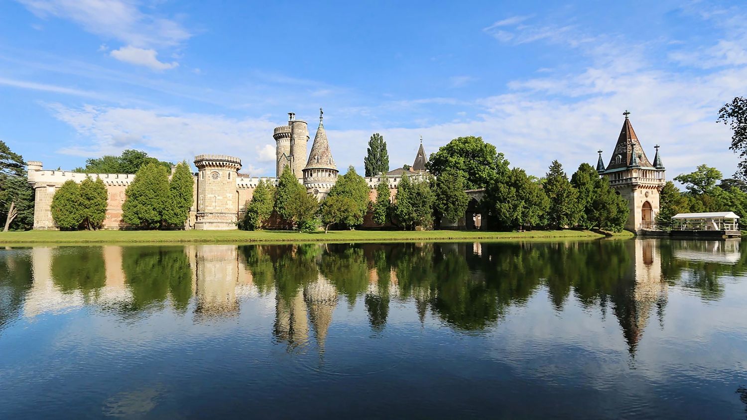 Schloss Laxenburg gehört zu einem der 350 Ausflugsziele der NÖ-Card.