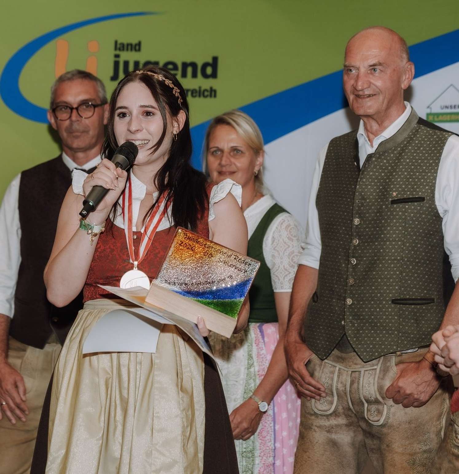 Siegerin Vorbereitete Rede über 18: Yvonne Mora