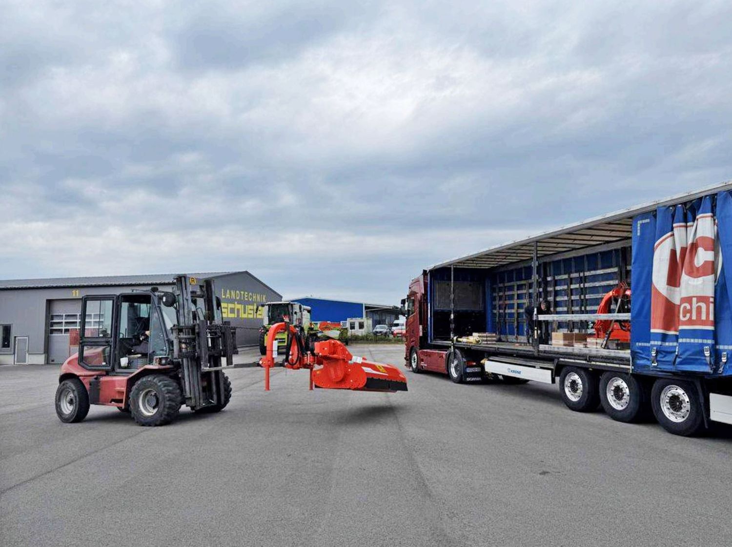 Neue Gaspardo Mulcher kommen an.