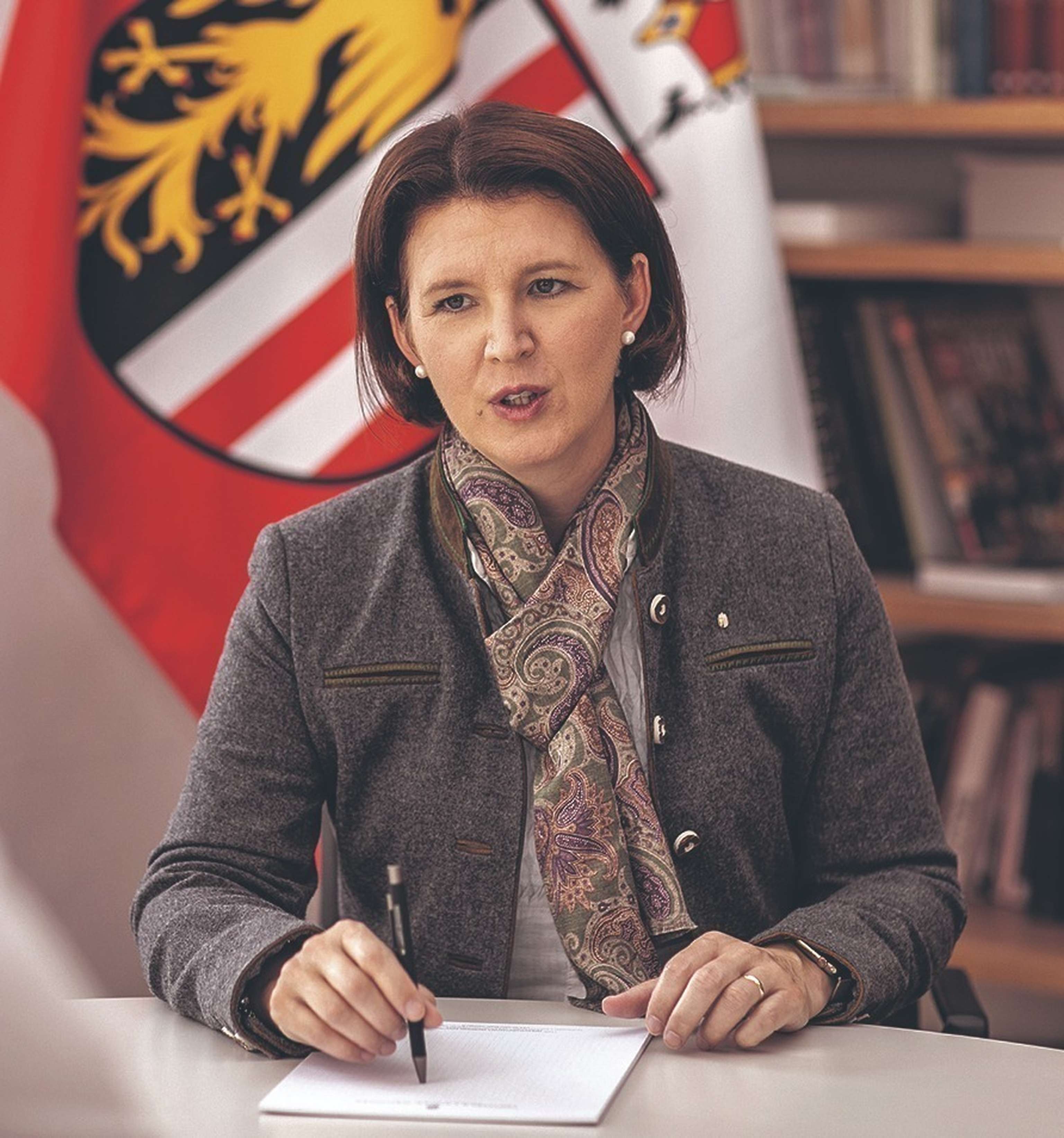 Agrarlandesrätin Langer-Weninger