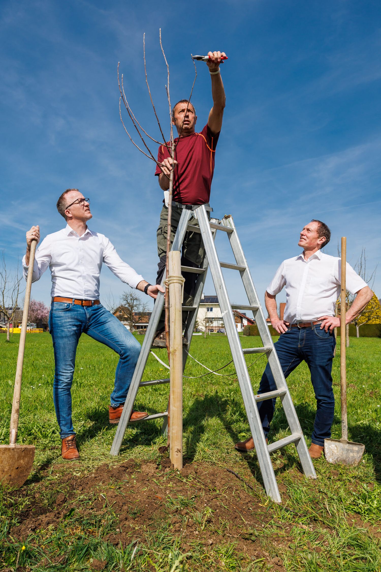 Obstbaum-Pflanzaktion