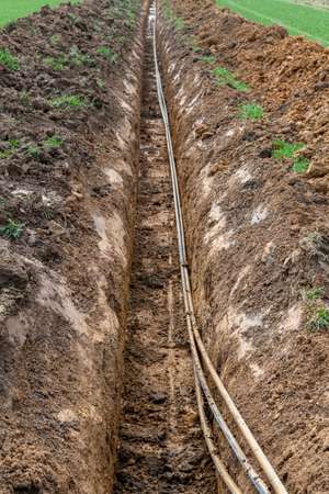 Erdkabelverlegung