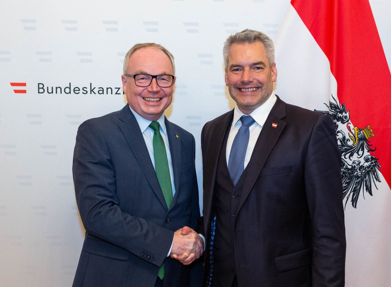 NÖ Bauernbundobmann Stephan Pernkopf unterstützt die Initiative „Glaub an Österreich.“ von Bundeskanzler und ÖVP-Parteiobmann Karl Nehammer.