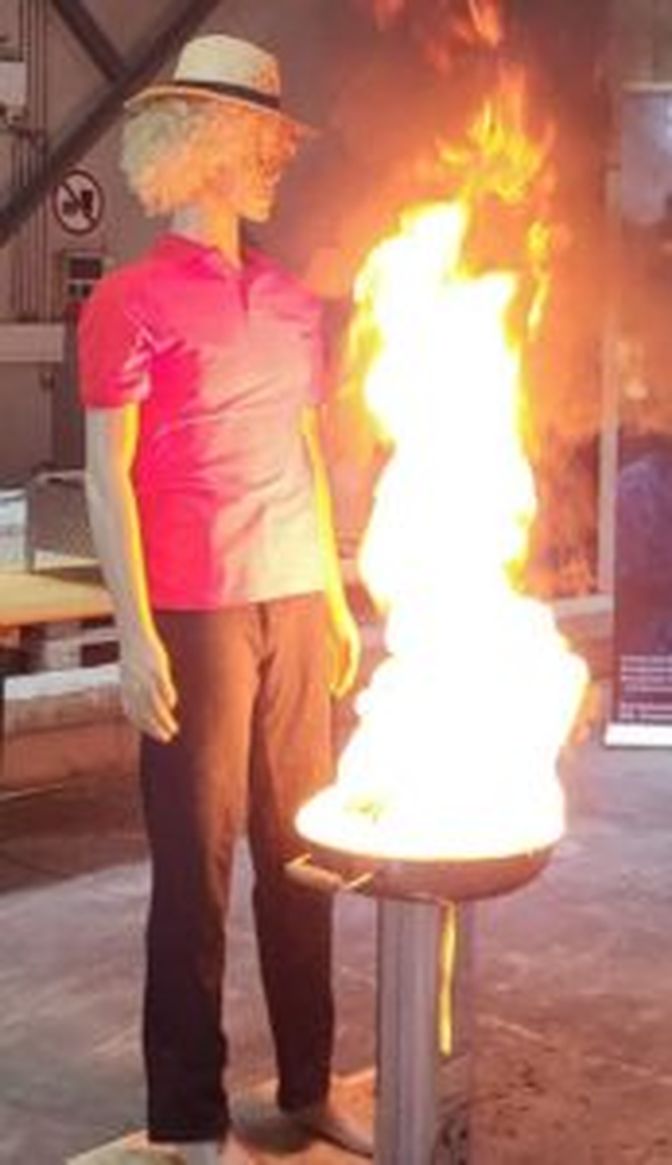 Am Griller lauern auch Gefahren.