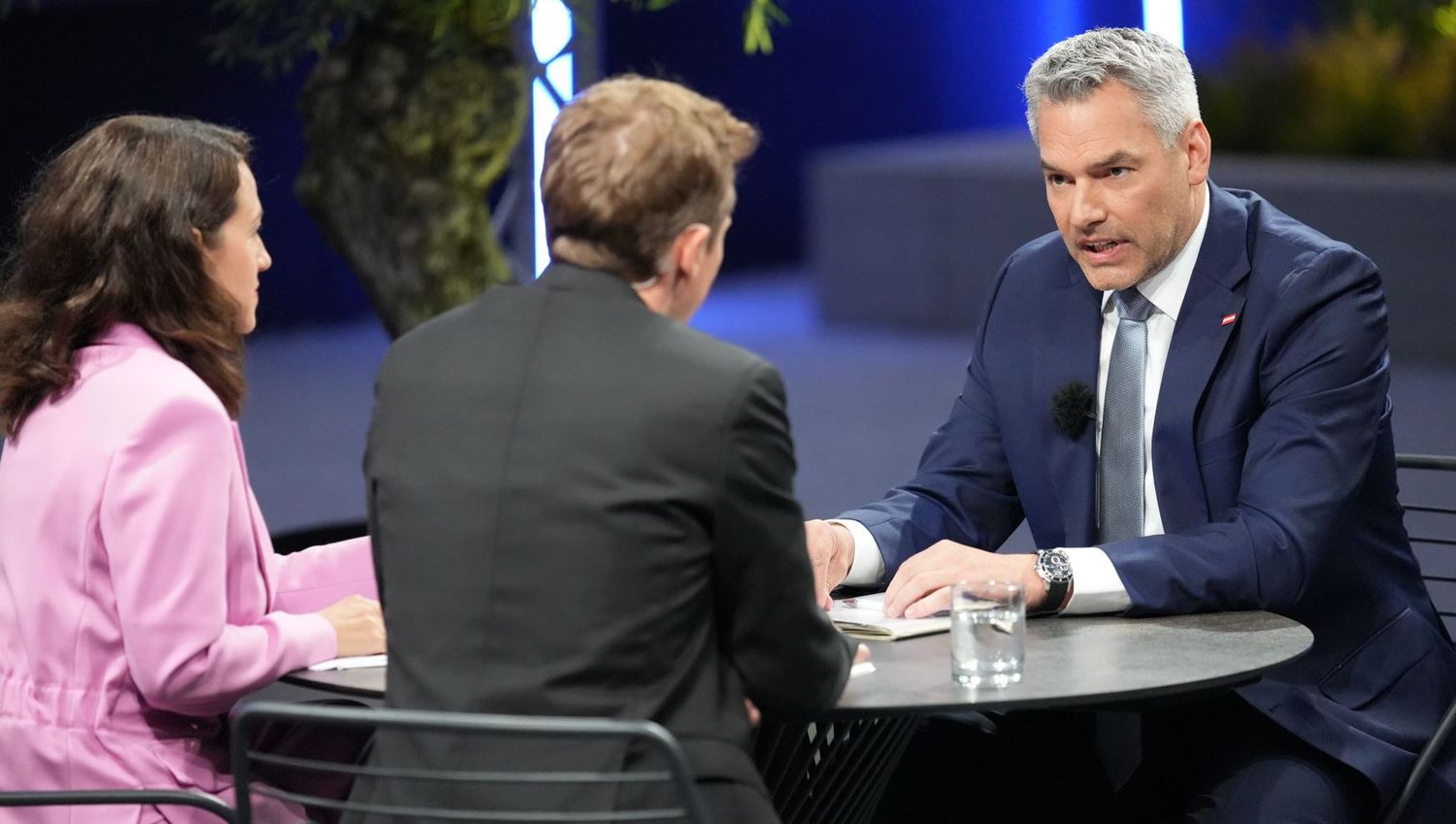 Nehammer bei Sommergesprächen