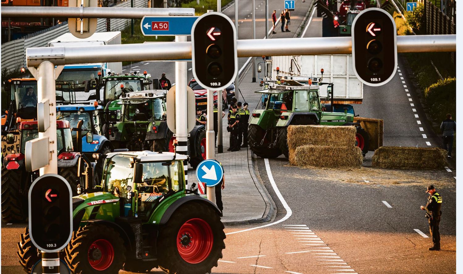 Blockade Autobahn