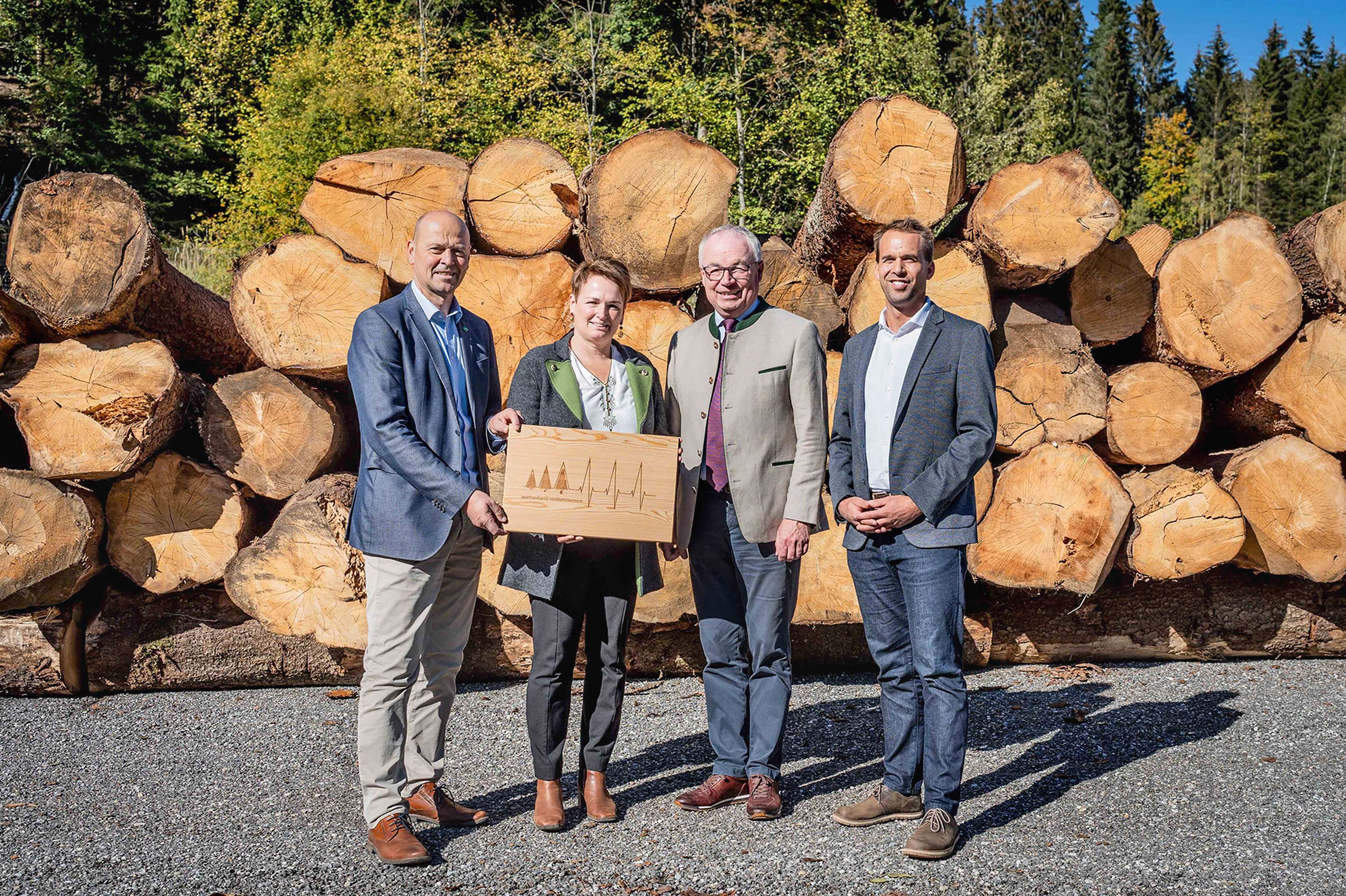 Nasslager-Eröffnung Thumling bei Martinsberg 2025, Fischer, Wagner, Pernkopf