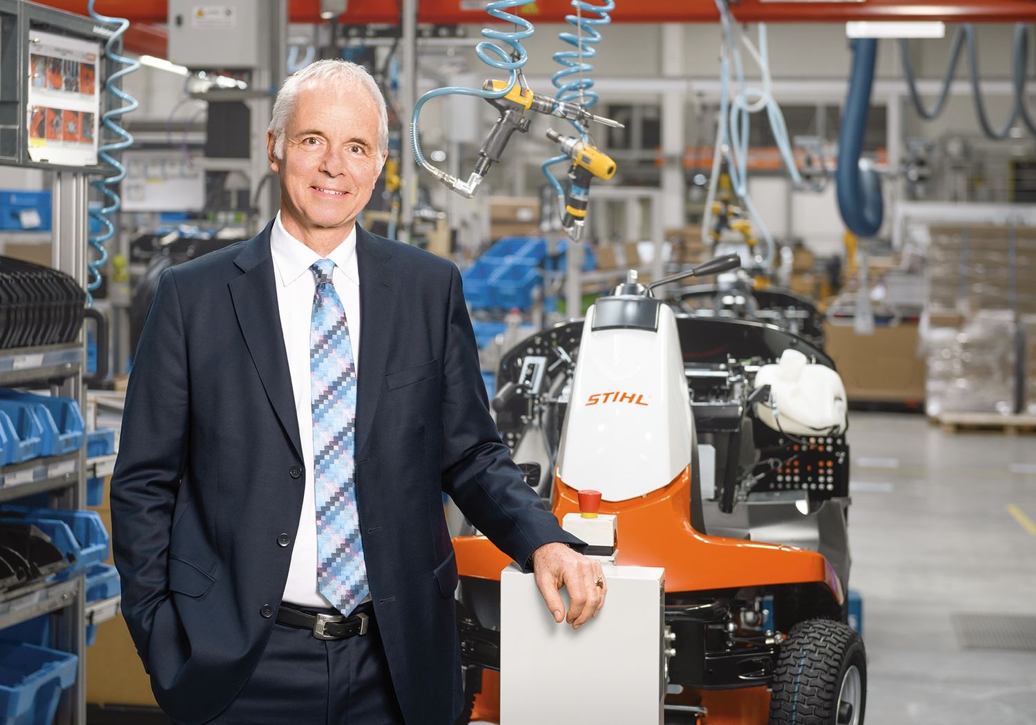 Clemens Schaller, Geschäftsführer STIHL Tirol GmbH, freut sich über das erfolgreiche Jahr 2019.