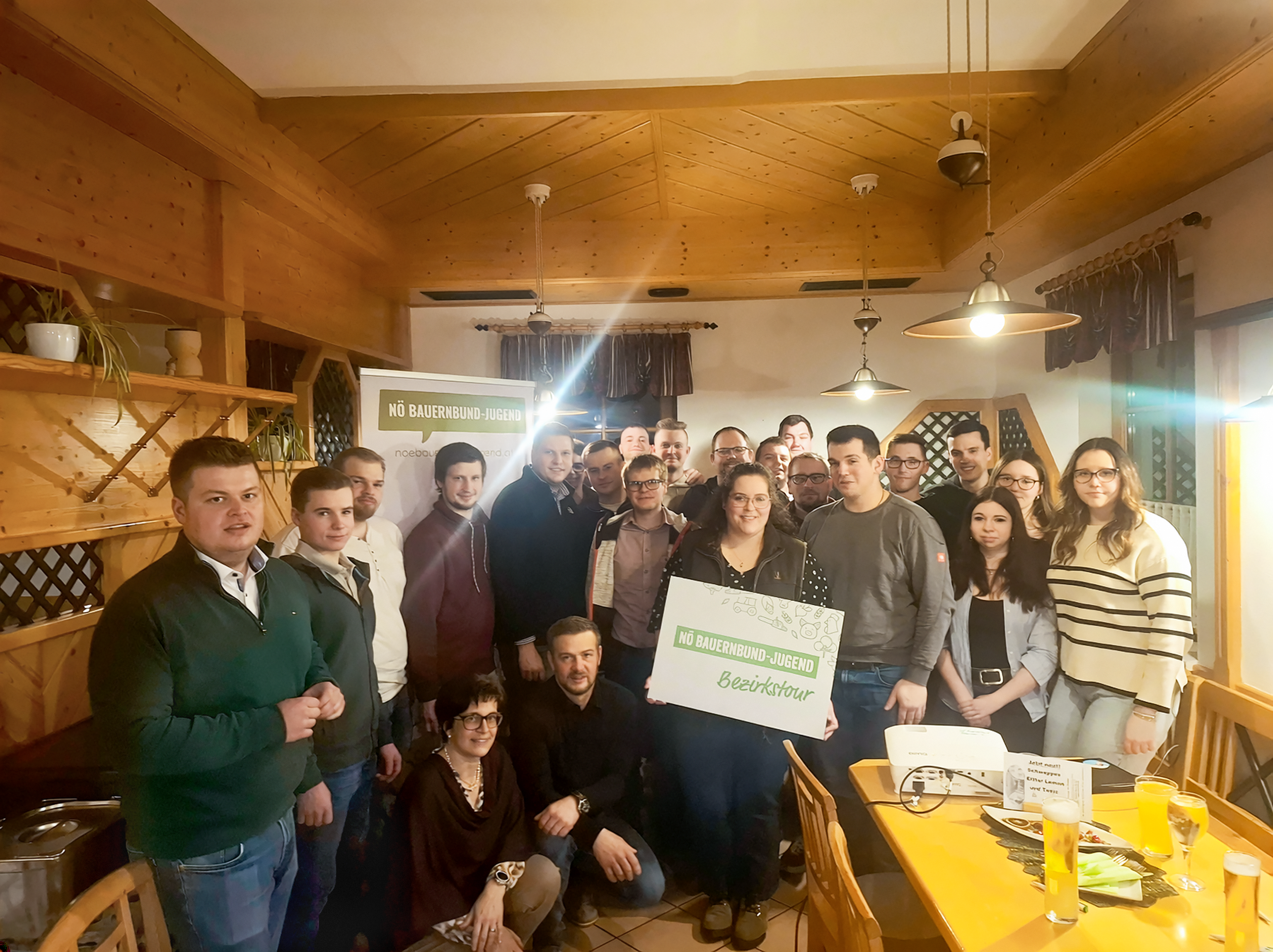 Gruppenbild der Jugendlichen