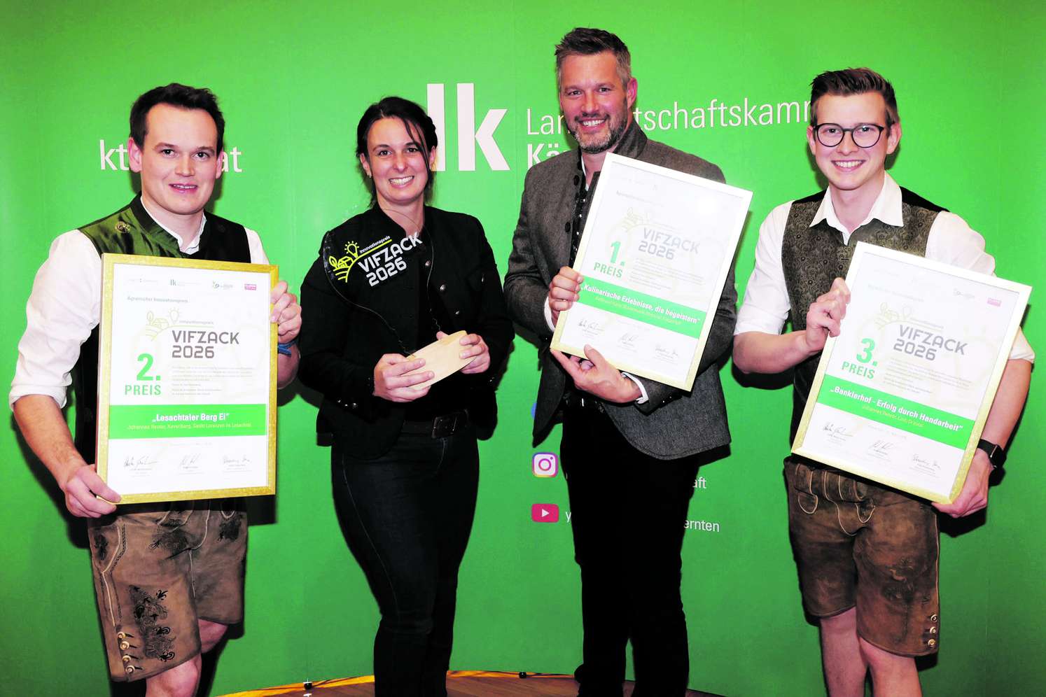 Kärntner Vizfack-Sieger