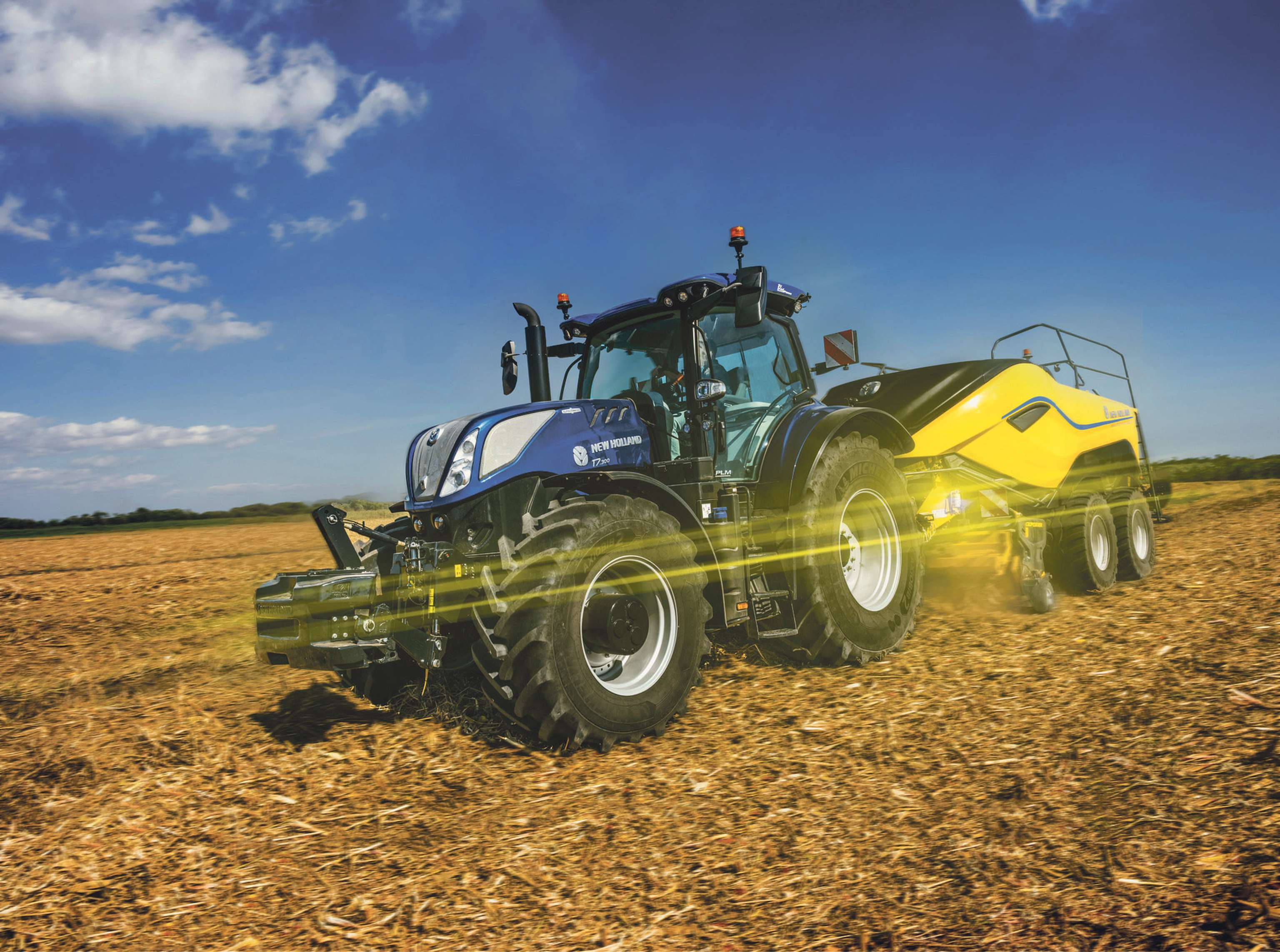 Neue Traktoren können bei der Hausmesse getestet werden.