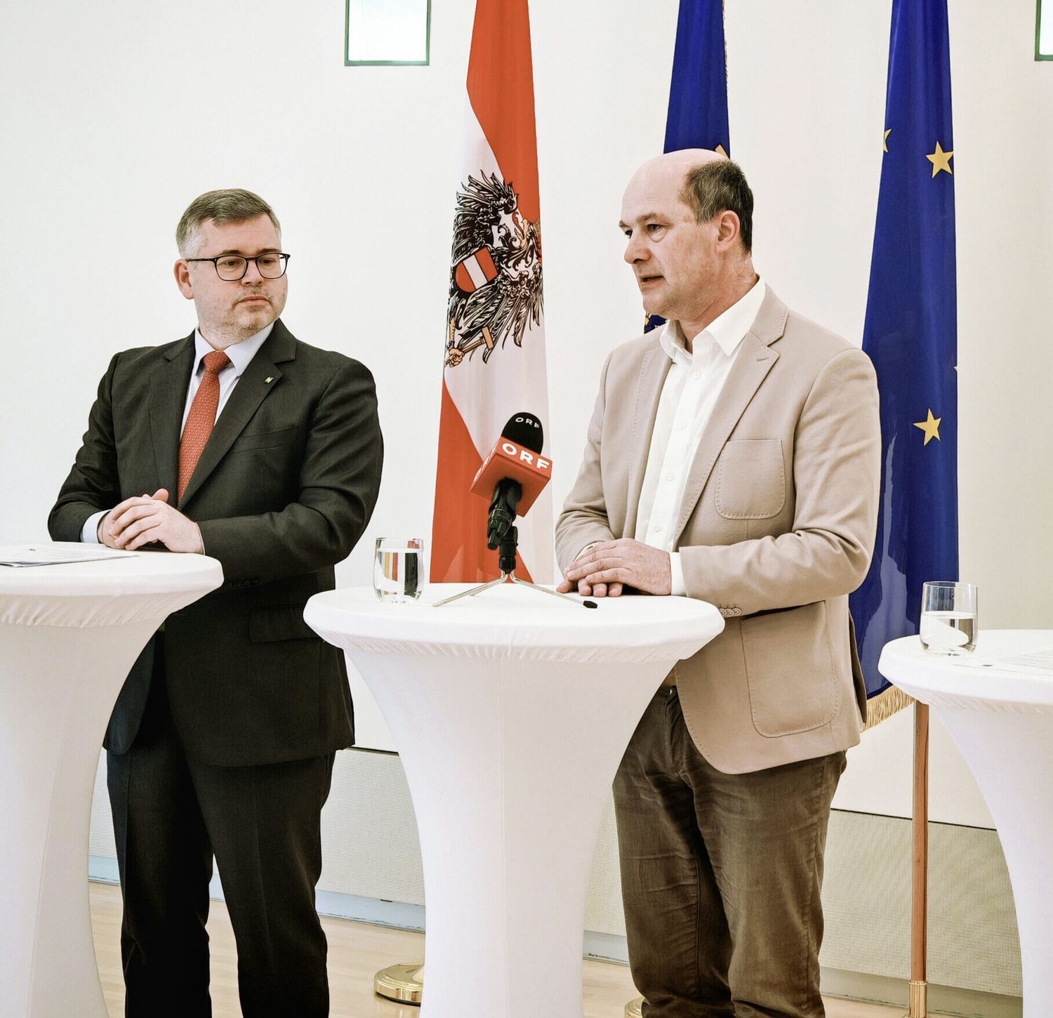 Landesrat Ludwig Schleritzko und Präsident Johannes Pressl präsentierten vor Kurzem das Gemeindepaket.