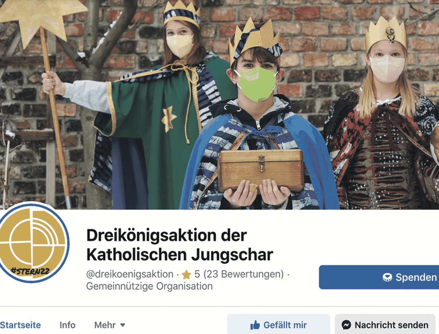 Die Sternsinger sammeln wieder für notleidende Menschen. FOTO: Screenshot