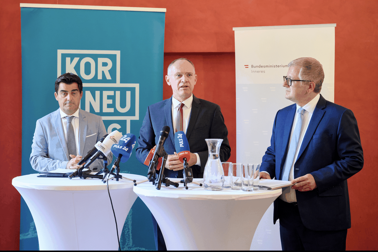 Eine erste positive Bilanz von Karner, Achrainer und Gepp.
