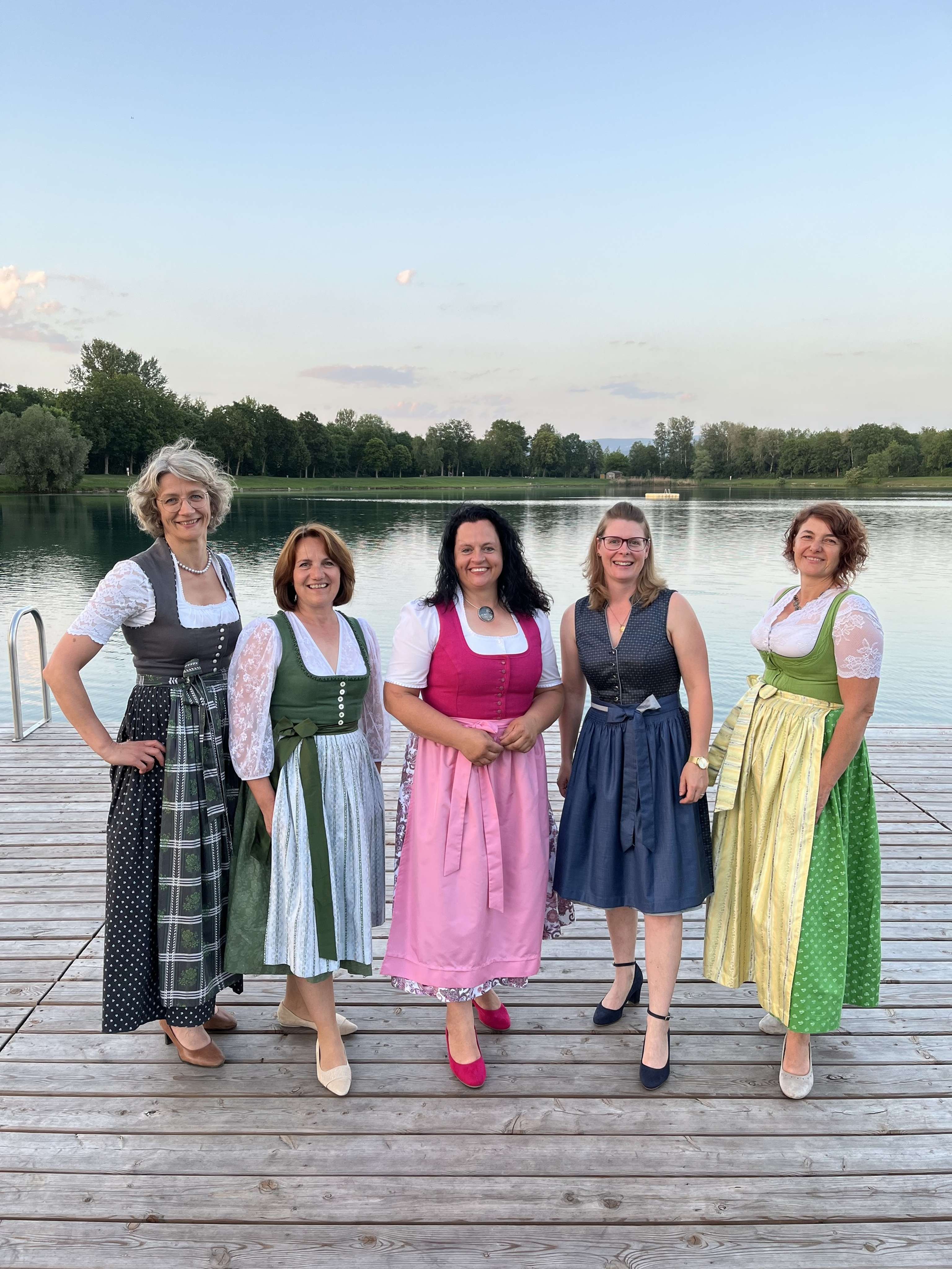 Bäuerinnen: Margit Ziegelbäck, Johanna Miesenberger, Johanna Haider, Bianca Huber, Sabine Sieberer