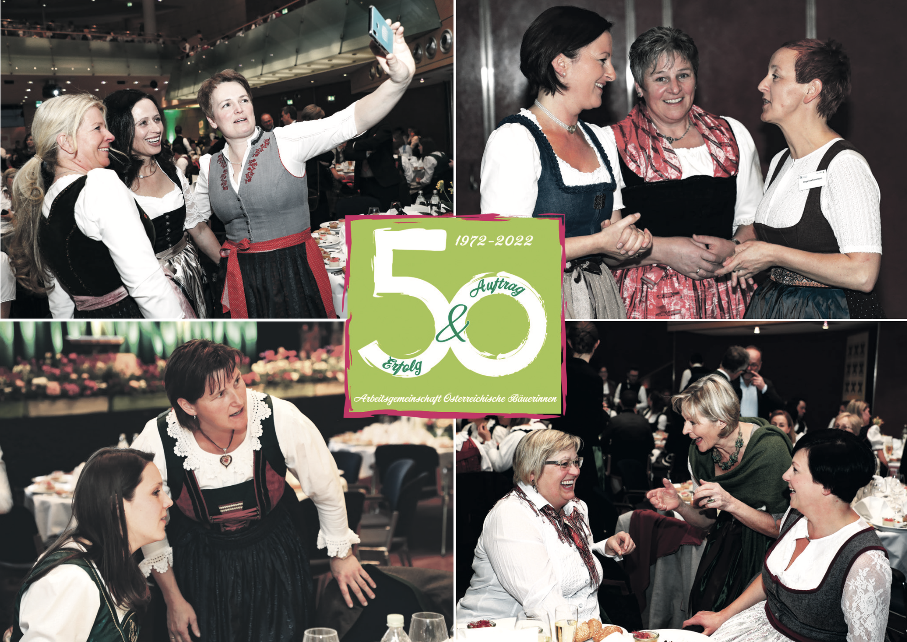 Nach dem Bundesbäuerinnentag 2019 im Salzburg Congress trifft sich die ARGE Bäuerinnen heuer in Vösendorf bei Wien.
Fotos: ARGE Österreichische Bäuerinnen (4)