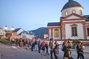 Lichterprozession nach der Landjugend-Wallfahrermesse