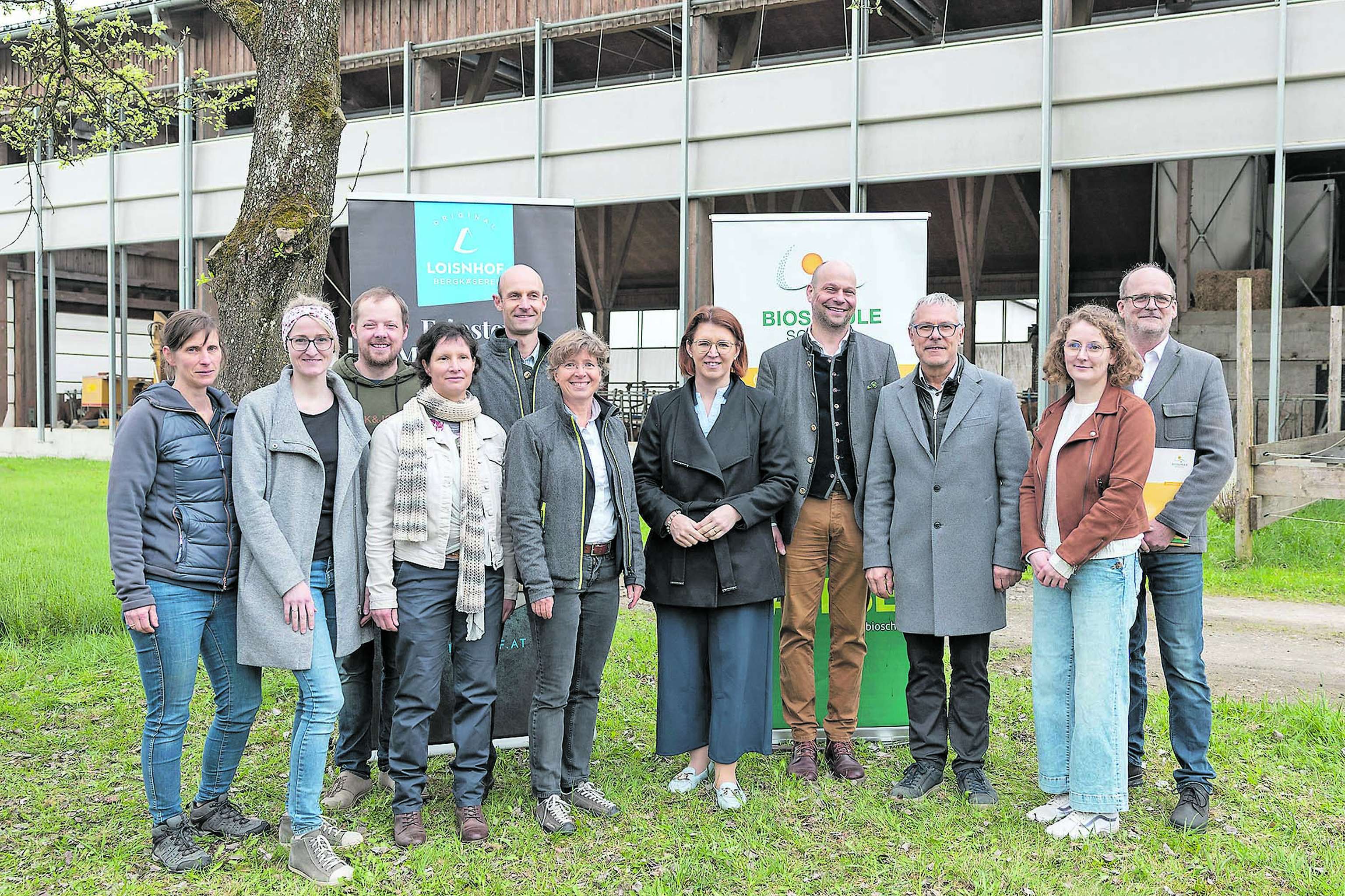 Projektverantwortliche aus OÖ und Bayern
