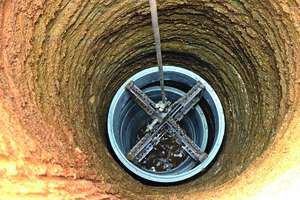 Hausbrunnen für Wasserversorgung