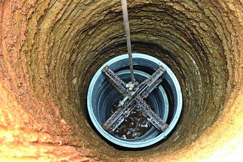 Hausbrunnen für Wasserversorgung