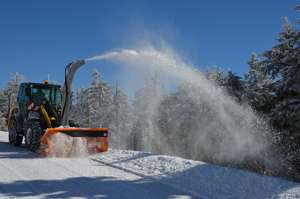 Winterdienst ermöglicht Bauern bessere Auslastung ihrer Traktoren.