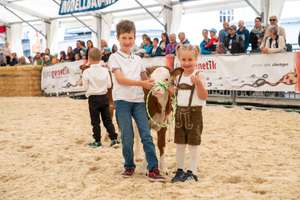 Jung-Züchter ab fünf Jahren waren in Ried im Ring.
