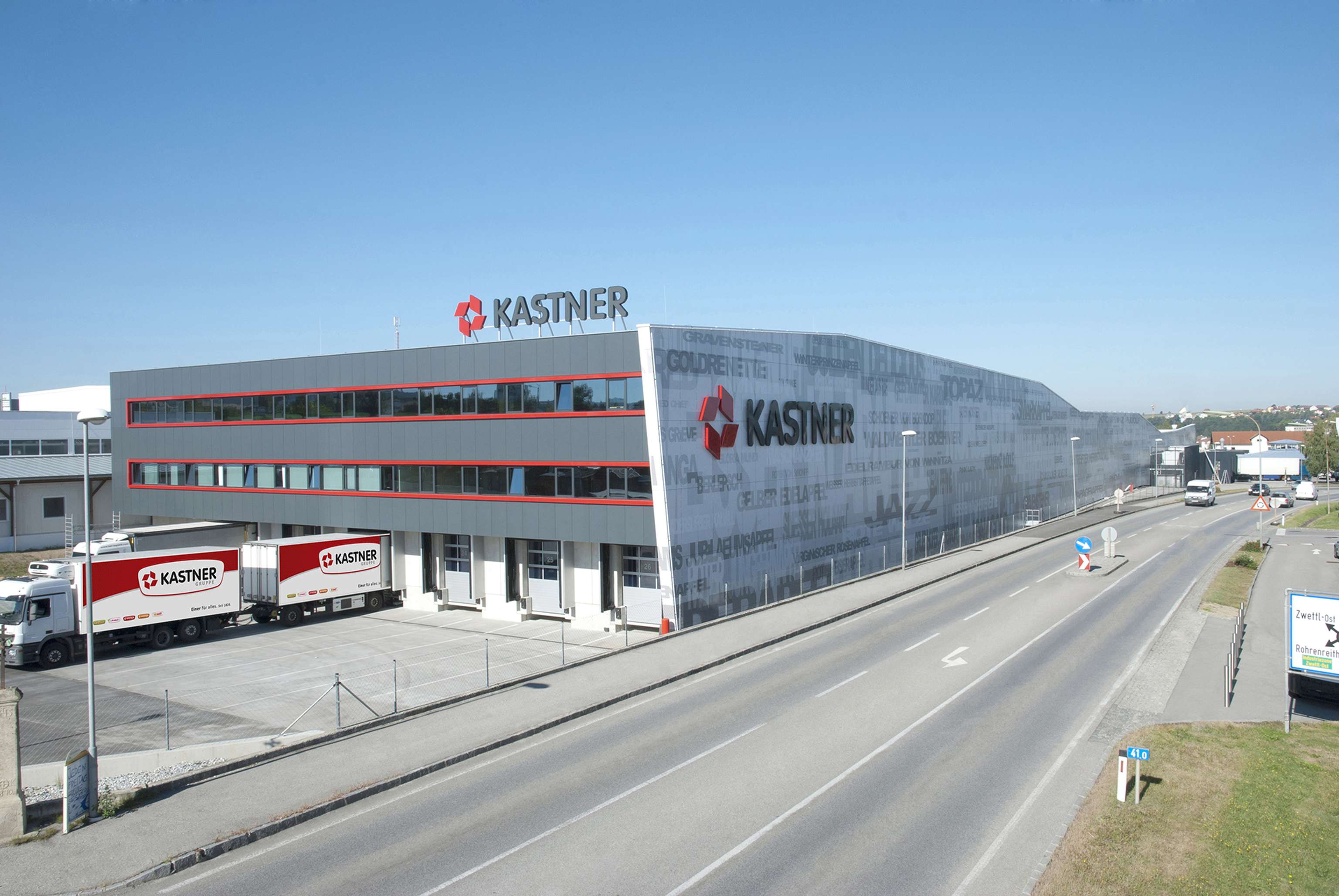Firmengebäude von Kastner in Zwettl