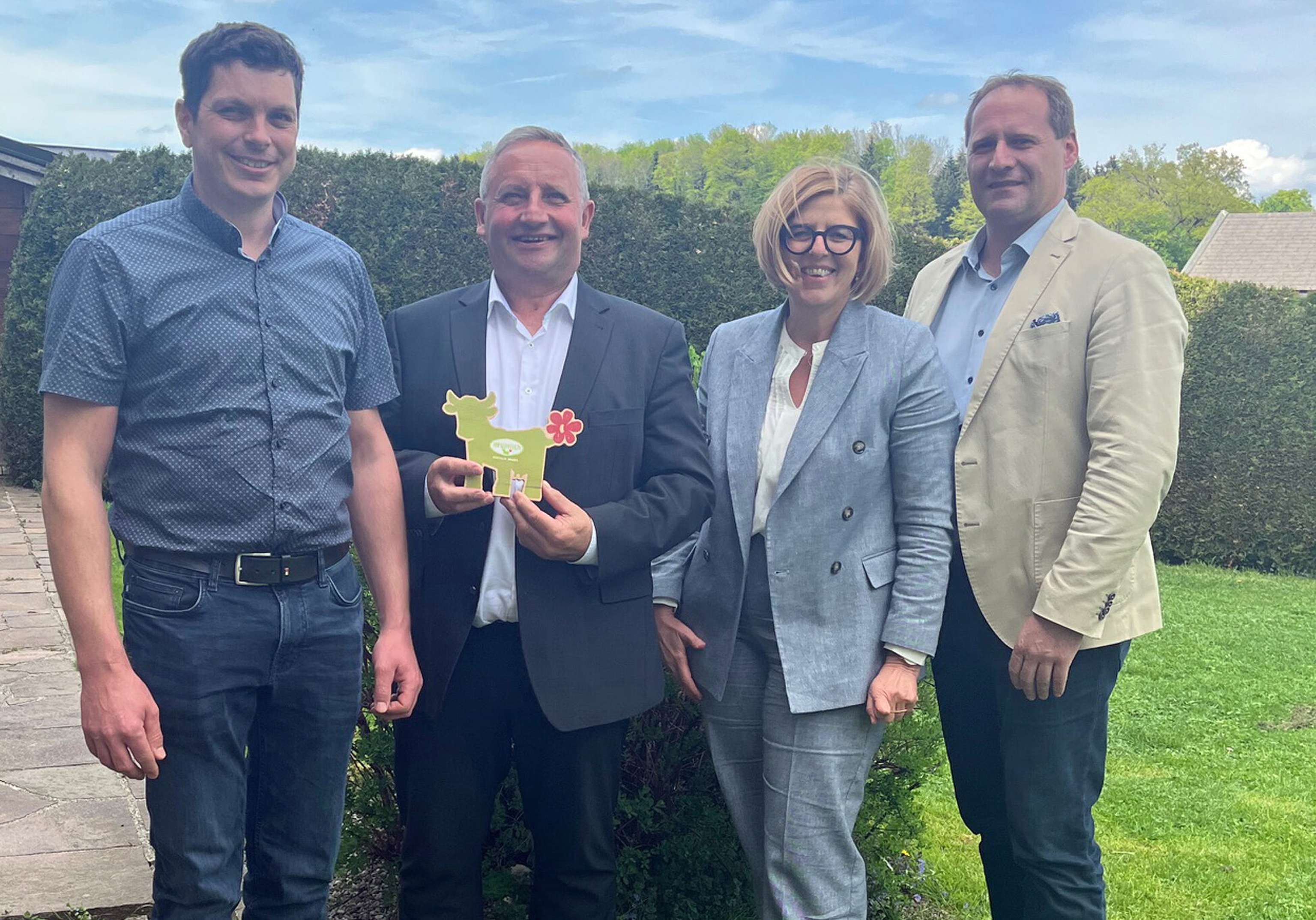 Gruppenfoto ARGE Heumilch