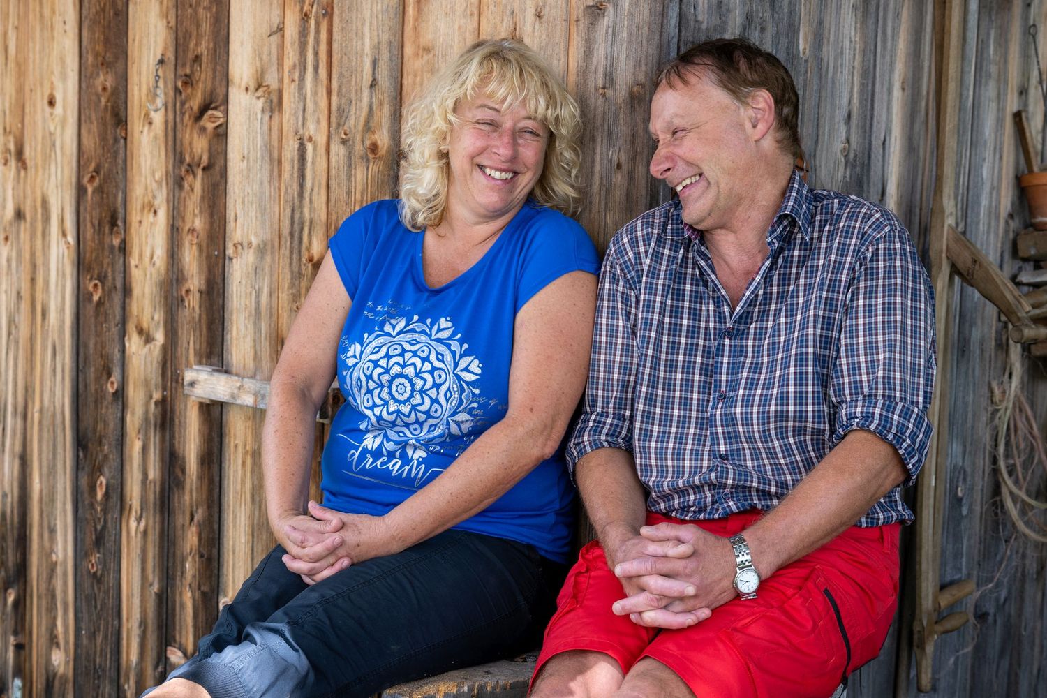 Andrea und Franz haben sich 2022 dank ATV auf seinem Bergbauernhof in Ellmau gefunden. Seitdem sind die beiden ein Paar.