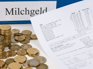 Milchgeldrechnung Agrarfoto