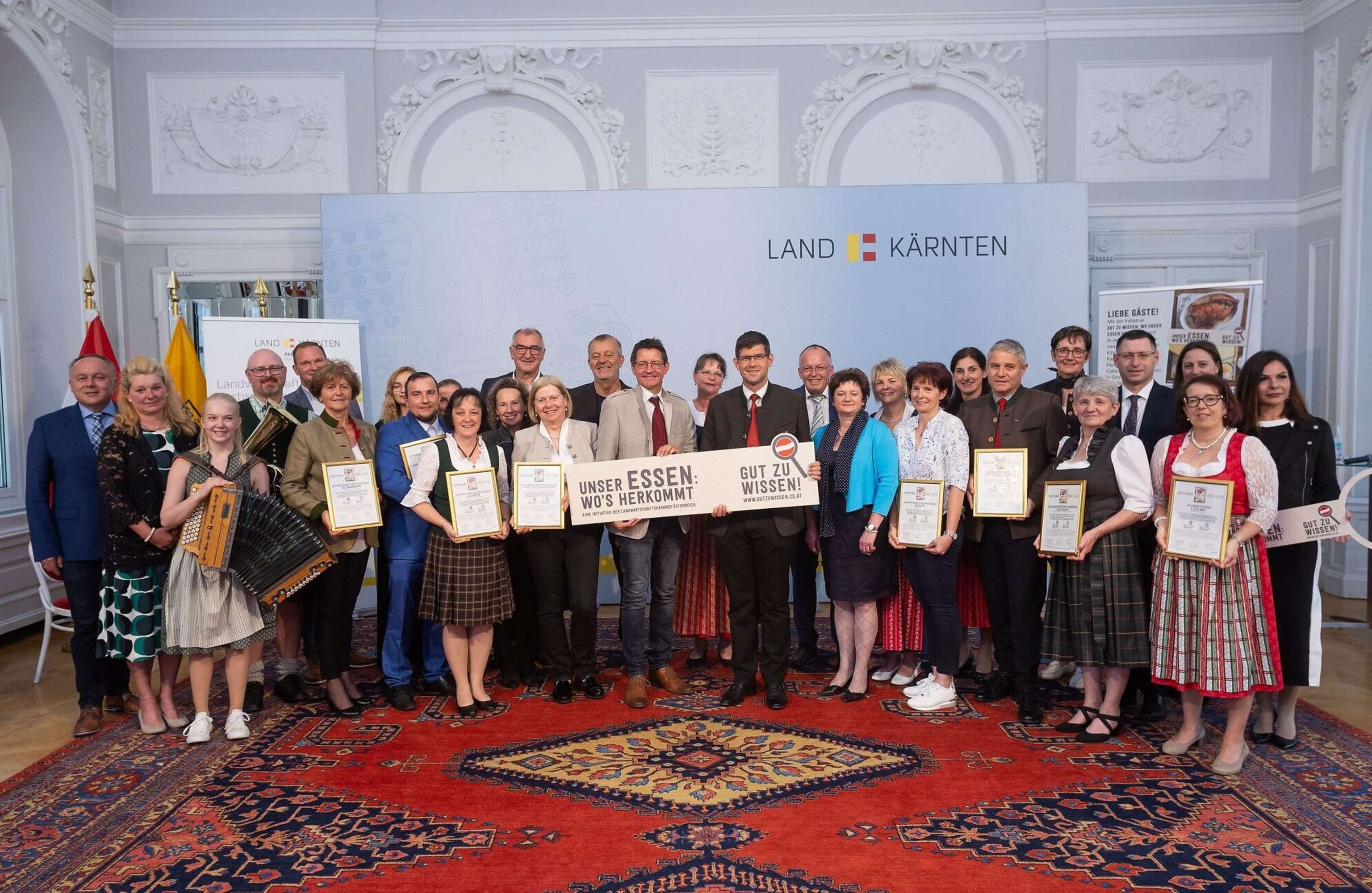 Zertifikatsverleihung „Gut Zu Wissen“