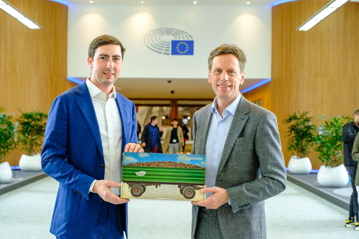 NÖ-Bauernbund und Rübenbauern setzen sich in Brüssel für den Erhalt der heimischen Rübenproduktion ein.