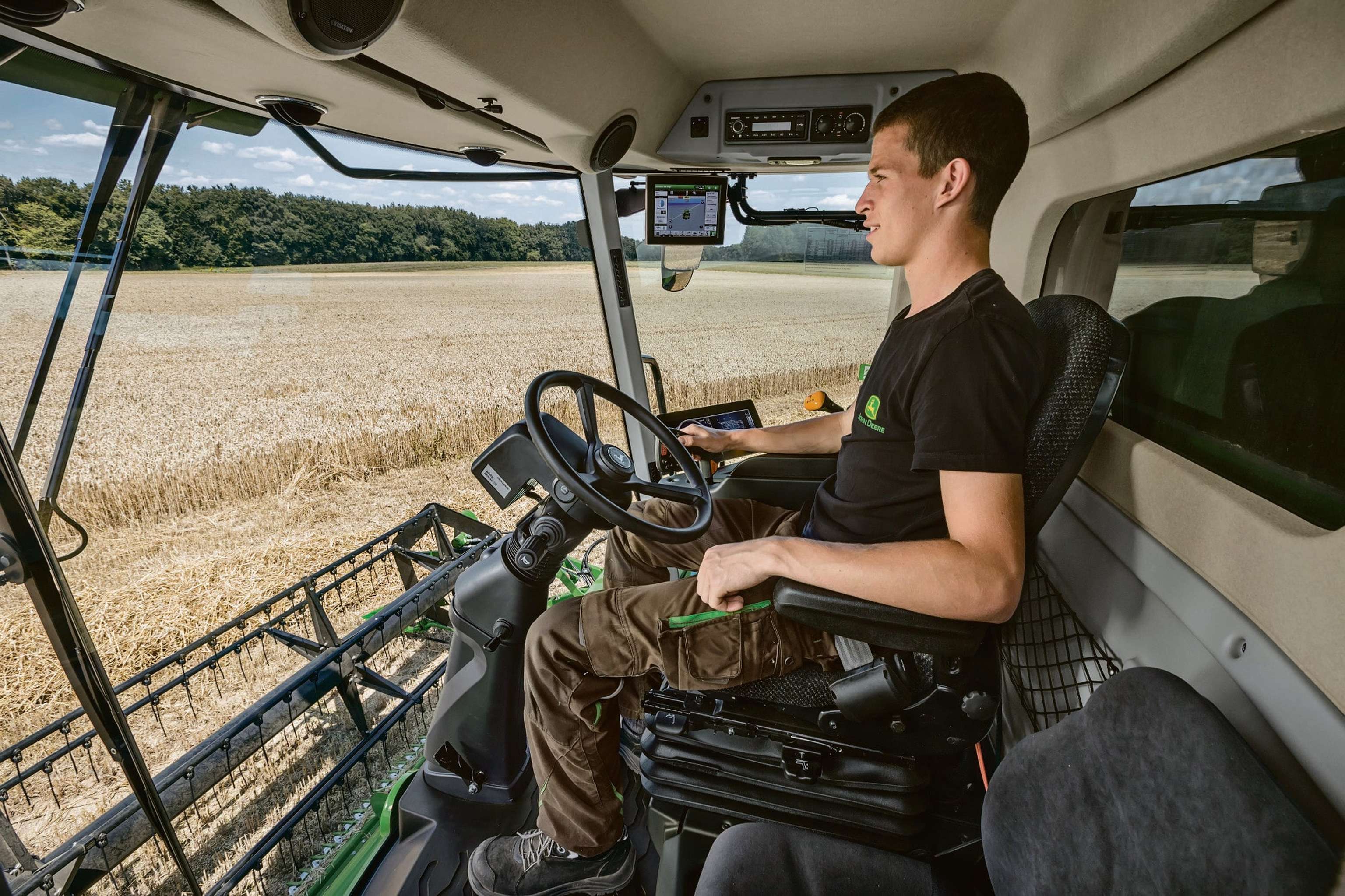 Automatisches Lenken steigert die Effizienz.