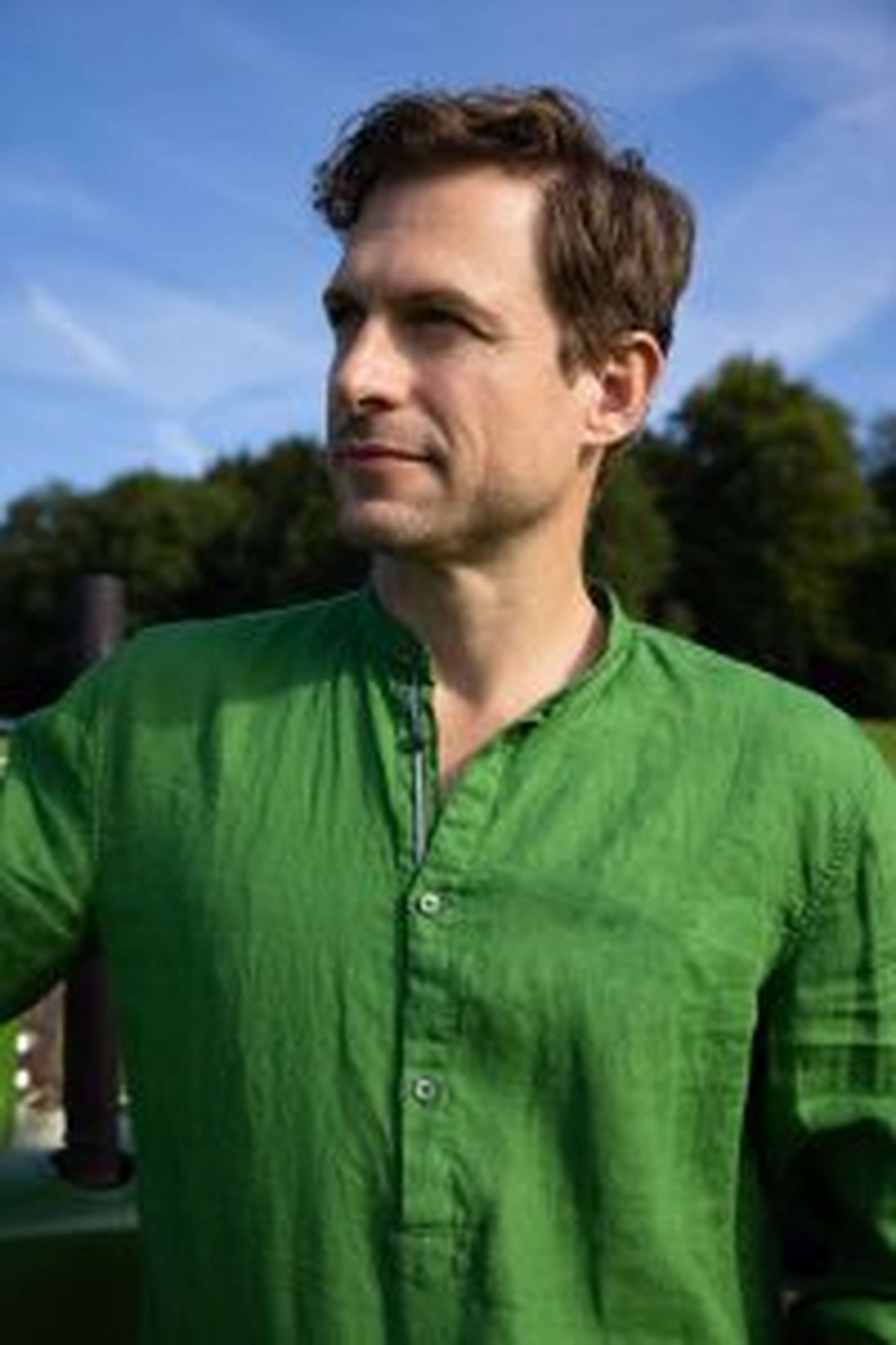 Traditionelles Leinen-Pfoad im auffälligen Steyr-grean.