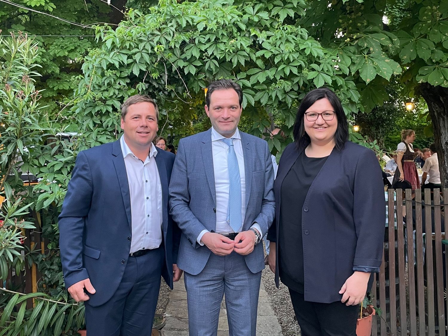 Fradler, Totschnig und Prodinger beim NTÖ-Sommerfest