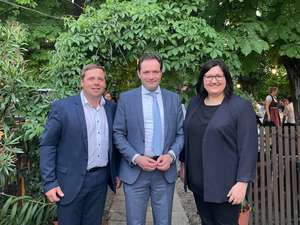 Fradler, Totschnig und Prodinger beim NTÖ-Sommerfest
