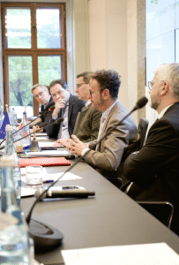 Hochkarätig besetztes Podium beim Netzwerktreffen der Agrarverbände.