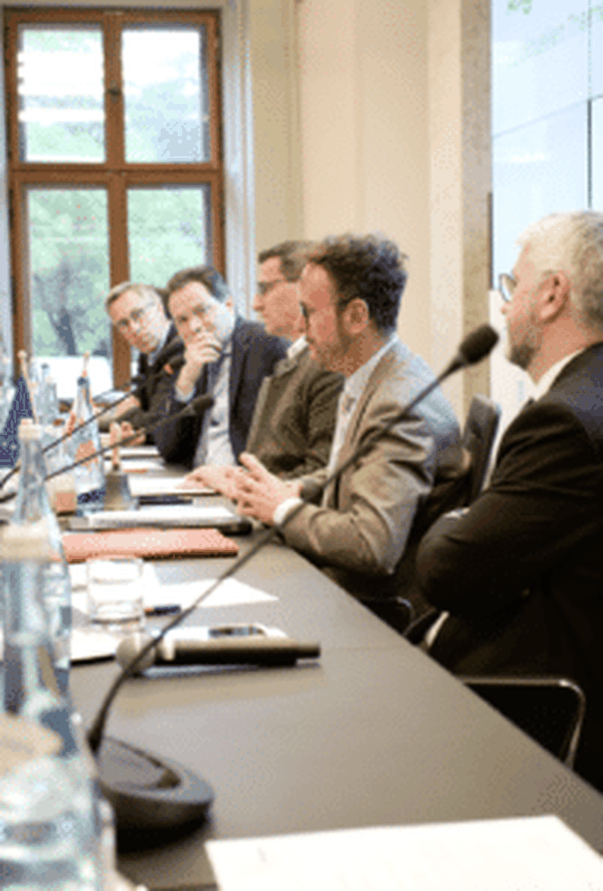 Hochkarätig besetztes Podium beim Netzwerktreffen der Agrarverbände.