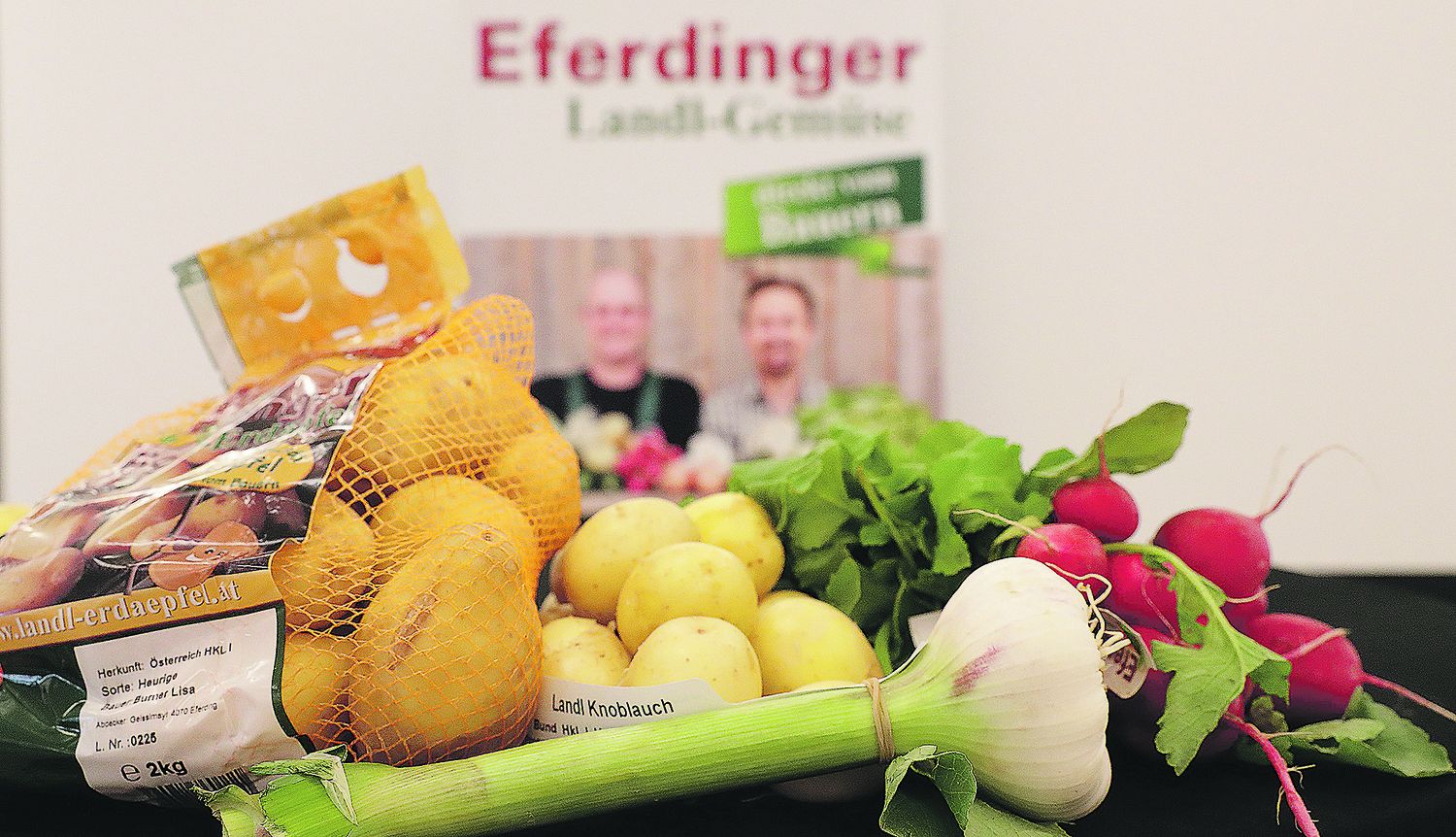 Heurige und Gemüse aus dem Eferdinger Becken sind im Einzelhandel gefragter denn je.
