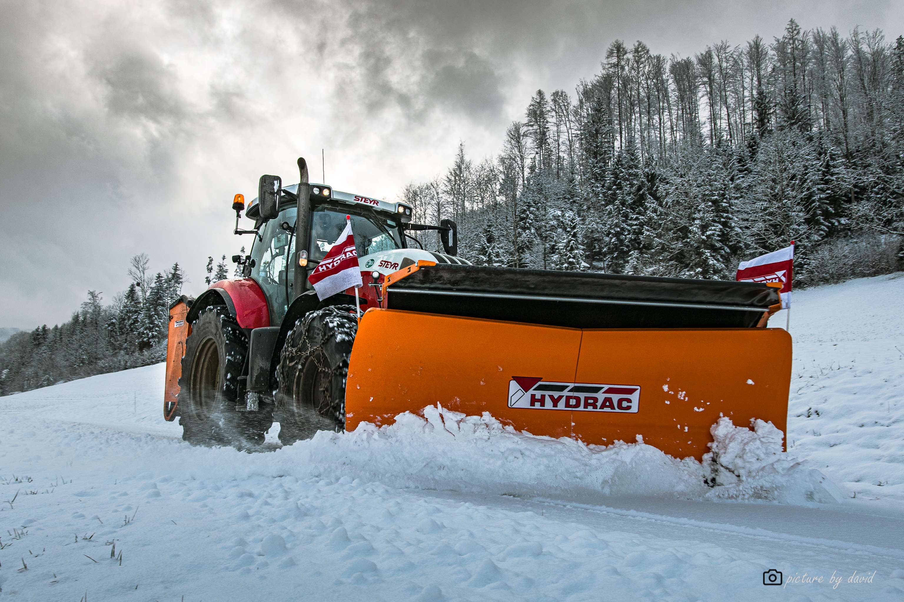 Winterdienst Traktor