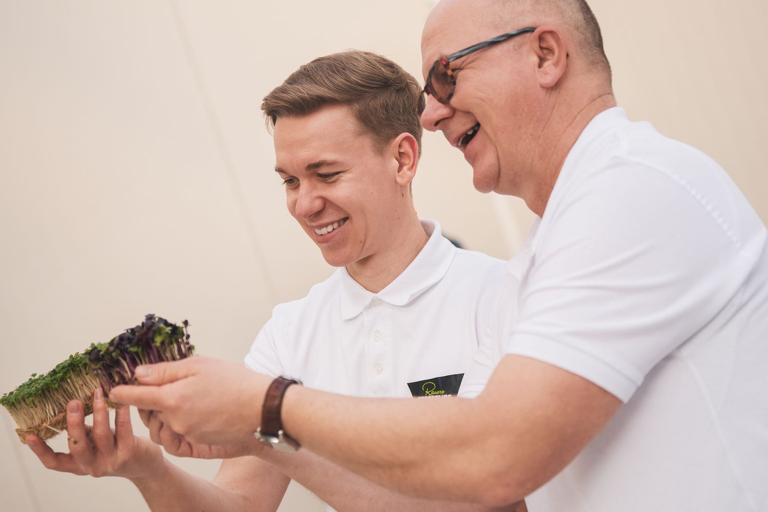 Fritz Rauer und Sohn Sebastian