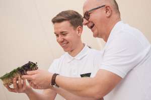 Fritz Rauer und Sohn Sebastian