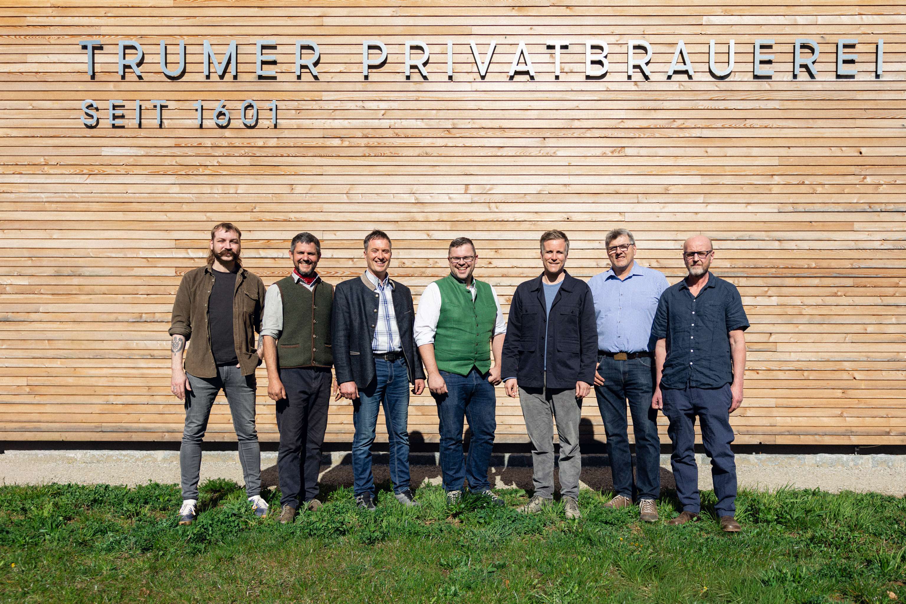 Gruppenfoto der Akteure