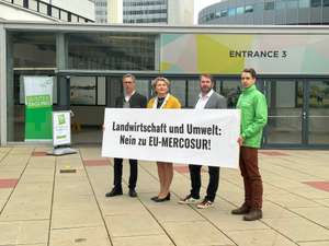 Georg Strasser (li.): Allianz gegen EU-Mercosur mit Greenpeace.