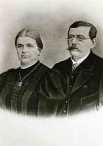 Gründer Franz Pöttinger mit Gattin Juliane