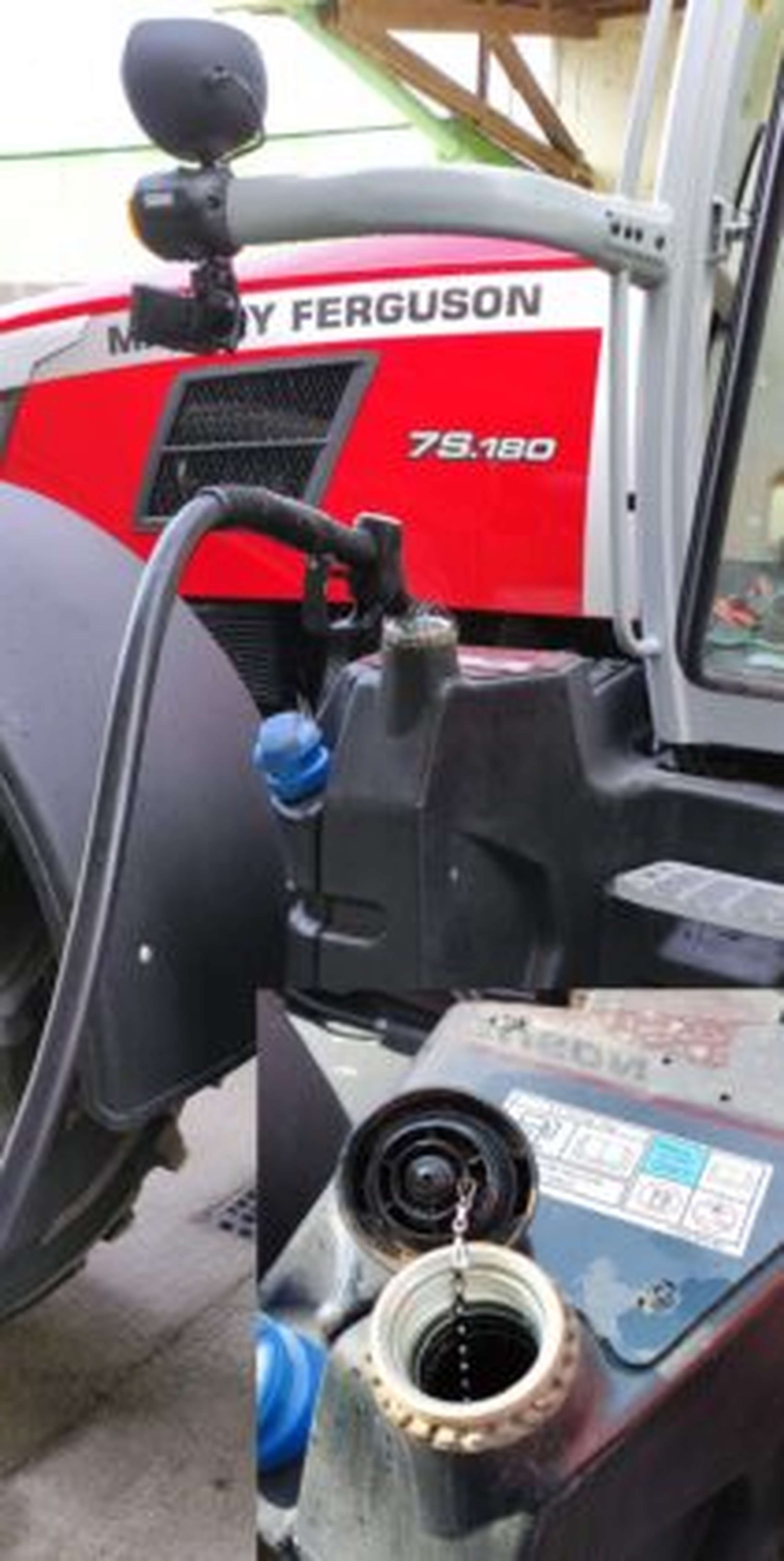 Einfache Betankung durch praxisgerecht positionierte Tankstutzen